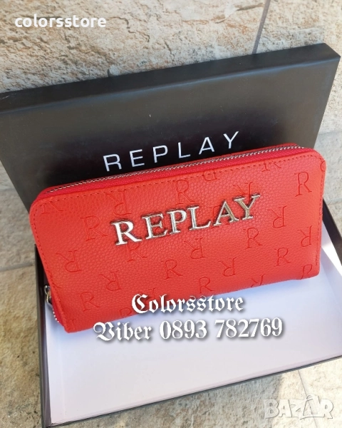 Червено портмоне Replay/SG50f, снимка 1