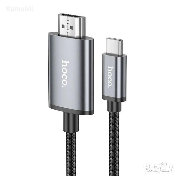Кабел Hoco UA27 USB C - HDMI 4K 30Hz 2M., снимка 1
