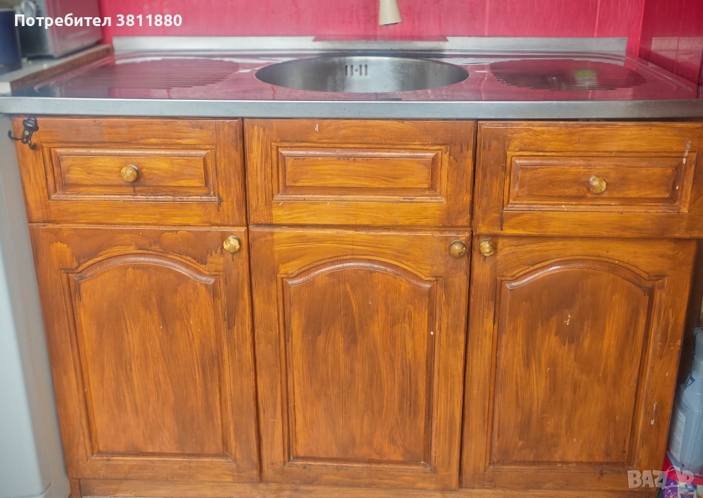 Кухня масив - чам, снимка 1