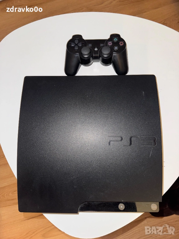 PS3 Slim + 12 игри и стойка / Playstation 3 Slim, снимка 1