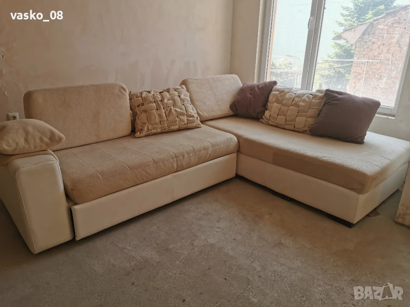 Висок клас ъглов диван Нани, снимка 1