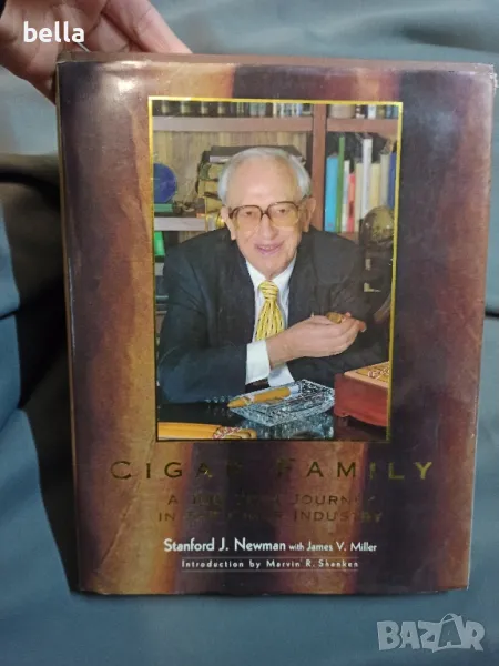 РЯДКА С АВТОТОГРАФ-ЦИГАРЕНАТА ФАМИЛИЯ СТАНФОРД НЮМАН , снимка 1