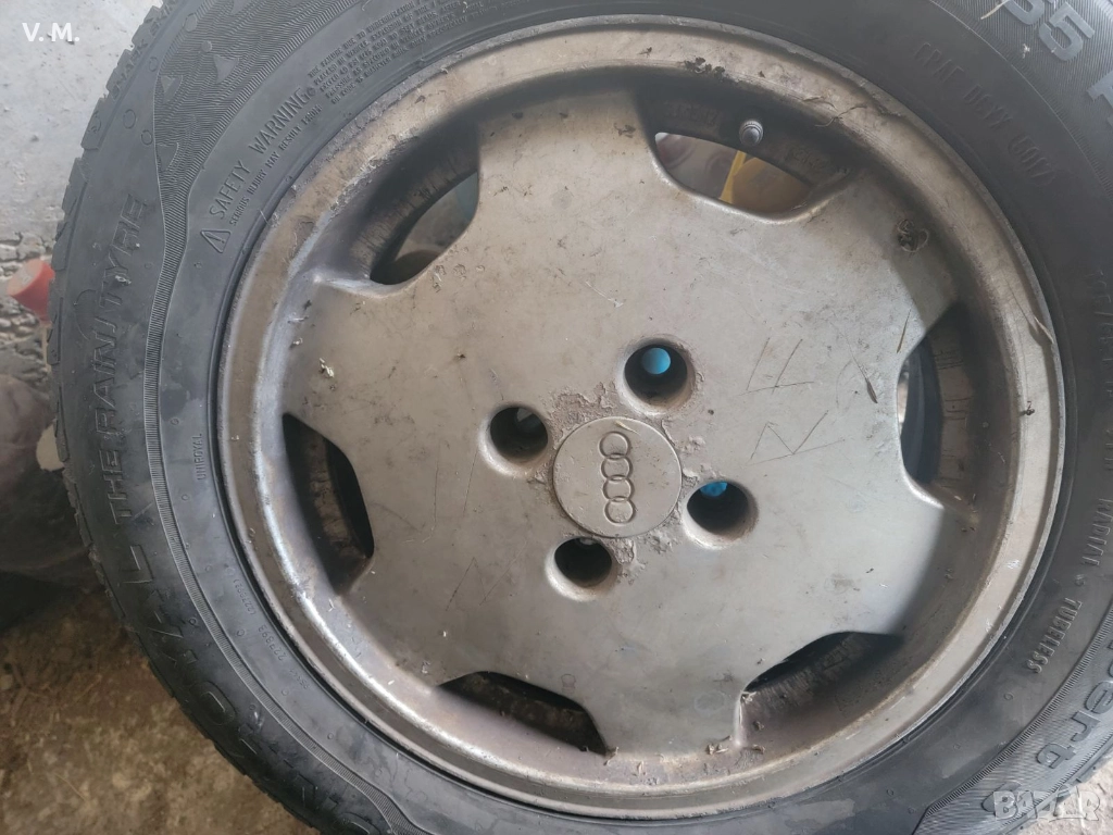 Audi 80 195/65/R15 UNIROYAL Rain Expert Летни гуми с алуминиеви джанти, снимка 1