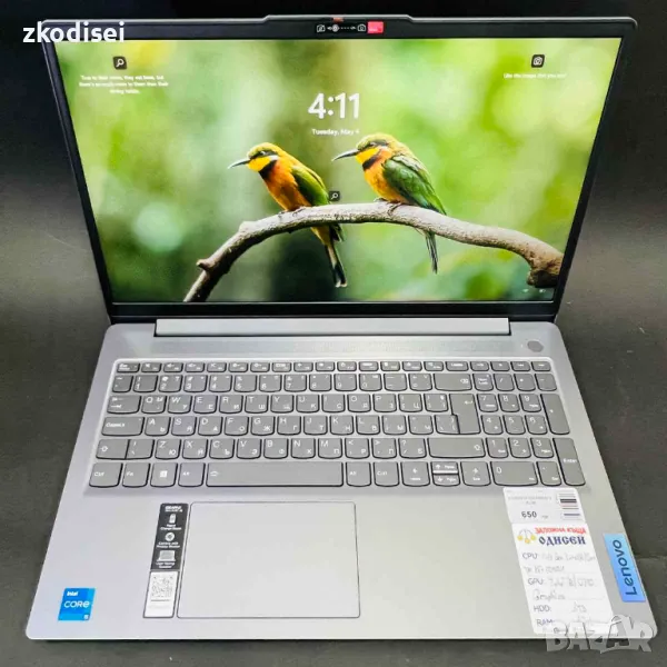 Лаптоп LENOVO IDEAPAD 3 SLIM 15,6 Инча, снимка 1