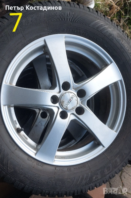 Алуминиеви джанти Dezent 16” 5x100, снимка 1