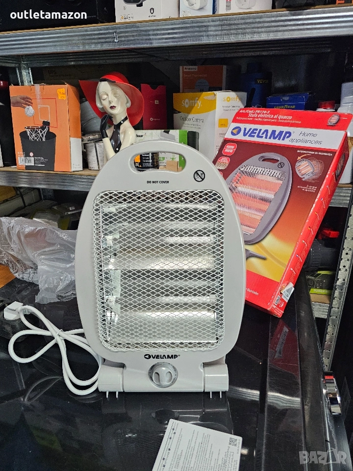 Електрическа кварцова печка 800 W , снимка 1