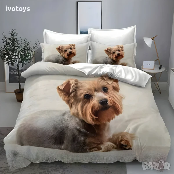 Двулицево спално бельо, 6 части (Реално Изображение) - Модел WS17303, снимка 1