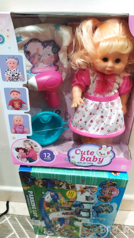 Кукла с памперс музикална , снимка 1
