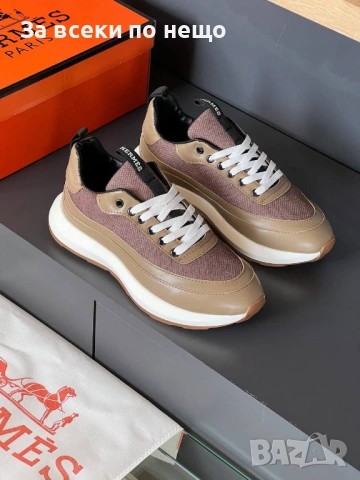 Hermes Мъжки Маратонки👟Мъжки Спортни Обувки Хермес - Налични Различни Цветове Код E1261, снимка 8 - Маратонки - 53755747