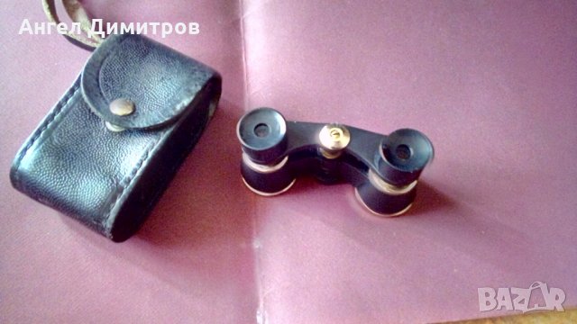 Соц бинокъл Славия с калъф естествена кожа, снимка 6 - Антикварни и старинни предмети - 35674688