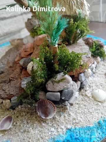 Островът-ръчно изработена декорация., снимка 7 - Други - 50591272