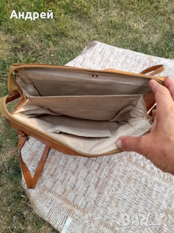 Стара дамска кожена чанта #18, снимка 5 - Антикварни и старинни предмети - 41964607