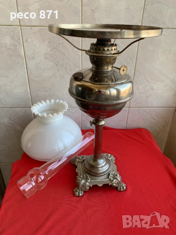 Стара австрийска газена лампа ДИТМАР/DITMAR, снимка 7 - Антикварни и старинни предмети - 53788471