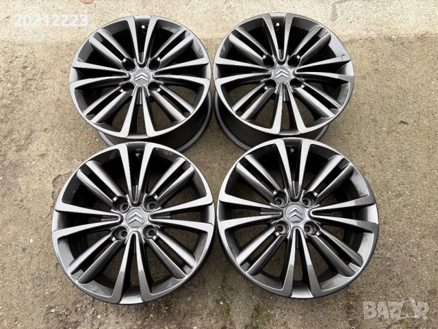 4 броя алуминиеви джанти за Citroen Elysee,C-Elysee,C4,DS4,DS5  16, снимка 3 - Гуми и джанти - 52432342