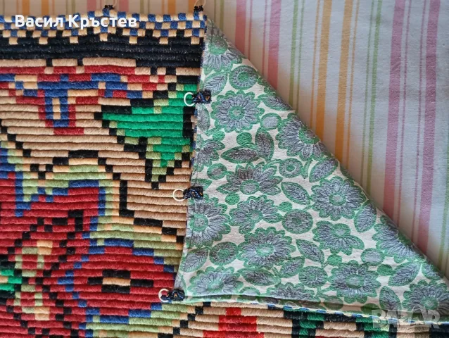 Ковьори "Българска бродерия", - Плетива на 1 кука, - Родопски терлици, от стари времена, снимка 3 - Антикварни и старинни предмети - 50036179