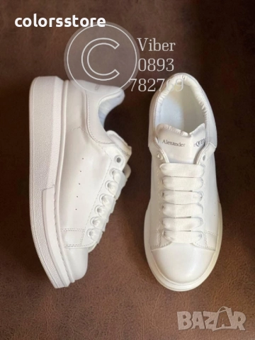 Дамски бели кецове Alexander McQueen/BR214x