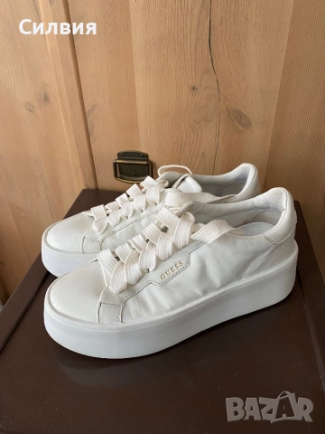 Guess маратонки от естествена кожа, снимка 2 - Маратонки - 52823870