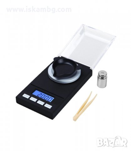 БИЖУТЕРСКА ВЕЗНА ДО 50ГР. ИЛИ 100 ГР. С LCD ДИСПЛЕЙ - код 2055, снимка 3 - Електронни везни - 33963591