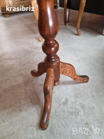 Масивна Барокова Масичка -внос от Германия! , снимка 3 - Маси - 52444071