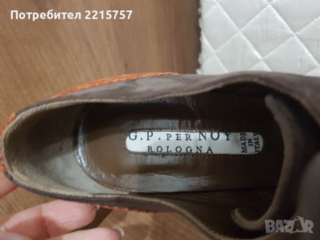 НОВИ обувки от естествен велур., снимка 3 - Дамски обувки на ток - 40803019