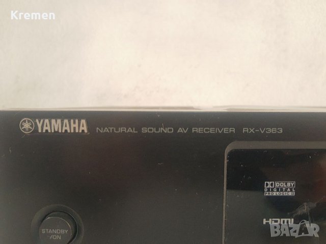 YAMAHA RX-V363, снимка 5 - Ресийвъри, усилватели, смесителни пултове - 40050305