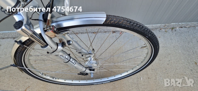 Алуминиев велосипед CORRATEC колело 28", снимка 6 - Велосипеди - 53813792