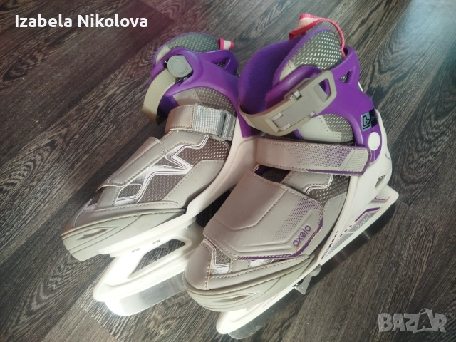 Oxelo Детски кънки за лед 32-35 номер разтегателни, снимка 8 - Други - 52400472