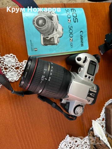 Камера Canon EOS500N, снимка 3 - Фотоапарати - 53784361