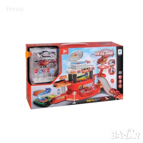 Автомивка с вода и кола сменяща цвета - FIRE DEPT. 🚒, снимка 2 - Коли, камиони, мотори, писти - 52620665