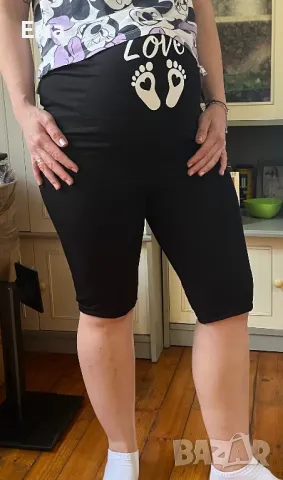 Къси клинове за бременни , снимка 2 - Дрехи за бременни - 50229104