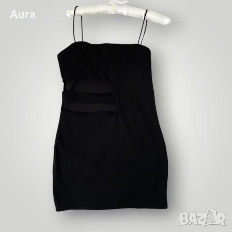 Bershka Black dress , снимка 5 - Рокли - 51746069