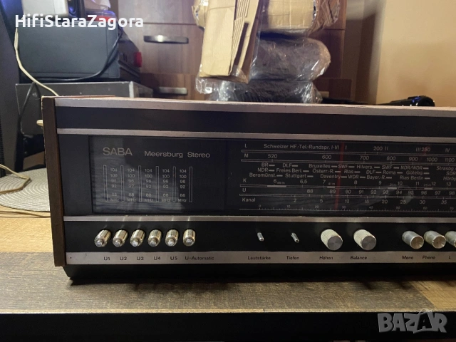 Saba Meersburg Stereo, снимка 7 - Радиокасетофони, транзистори - 53288118