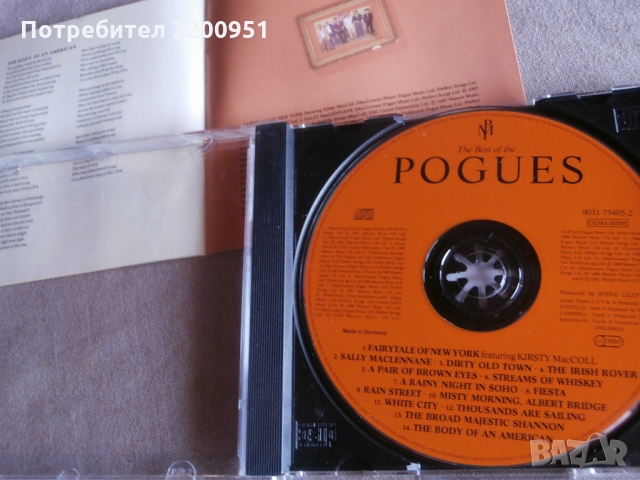 POGUES, снимка 3 - CD дискове - 36045587