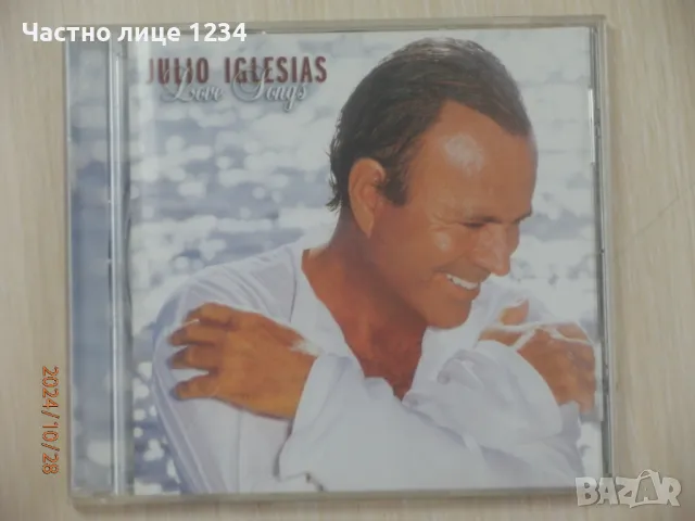 Julio Iglesias - Love Songs - 2003, снимка 1 - CD дискове - 47757528