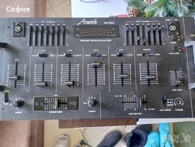 Еквалайзер ATDSCO  AMX 3600 PREAMP ACTIVE SUBWOOFER , снимка 7 - Еквалайзери - 52864609