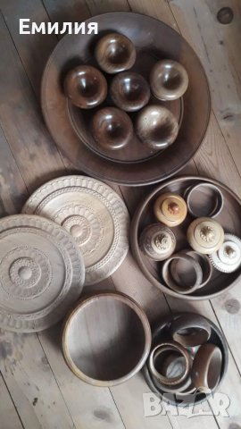 Ръчно правени дървени чинии и купи, снимка 10 - Декорация за дома - 40100108