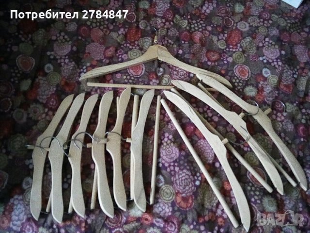 Дъвена закачалка, снимка 9 - Закачалки - 39291261