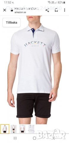 Hackett Pique Cotton Mens Size M НОВО! ОРИГИНАЛНА Тениска!, снимка 2 - Тениски - 40013332