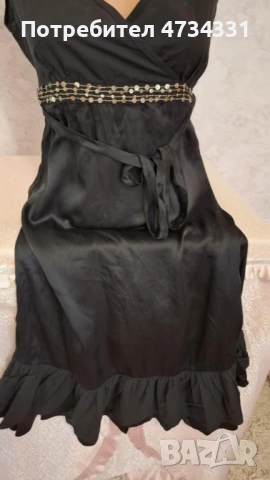 Рокля копринена, снимка 5 - Рокли - 53477057