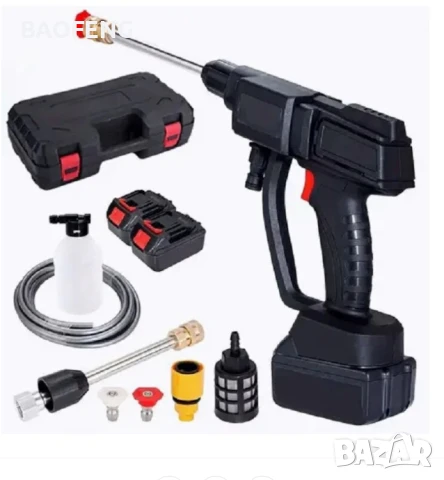 Промоция 2000w Нова 6000mah 48V 2 батерии АКУМУЛАТОРНА ВОДОСТРУЙКА за кола дом градина 30 bar , снимка 18 - Аксесоари и консумативи - 50575165