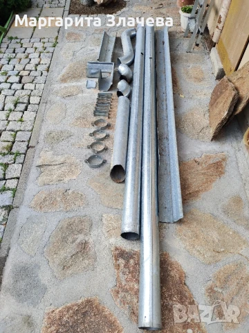Поцинковани водосточни тръби улуци, снимка 2 - Железария - 50233368