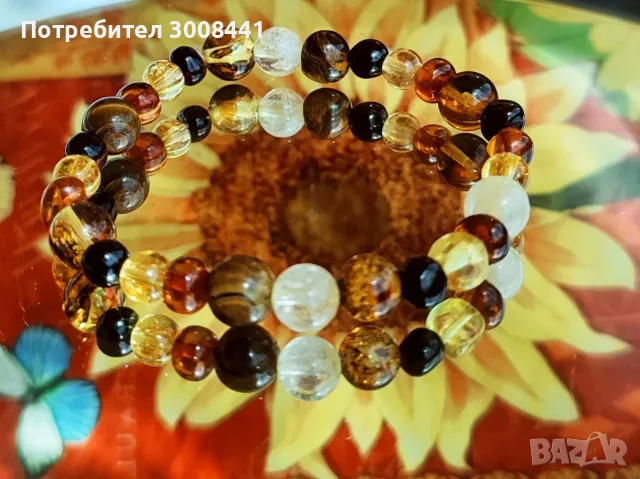 Гривна 🌞⚜️💫 "Златна Сила“ 🌞⚜️💫, снимка 3 - Гривни - 55739993