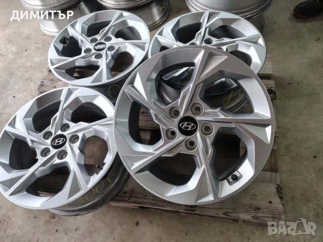 4бр.Алуминиеви джанти 17ки за HYUNDAI 5x114.3 7j et43.5 центр.отвор 67.1, снимка 2 - Гуми и джанти - 55770530