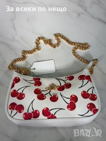 Coach Дамска Чанта - Различни Цветове Код E59, снимка 7 - Чанти - 55792237