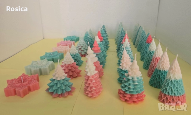 Коледни ароматни свещи, снимка 2 - Коледни подаръци - 52162658