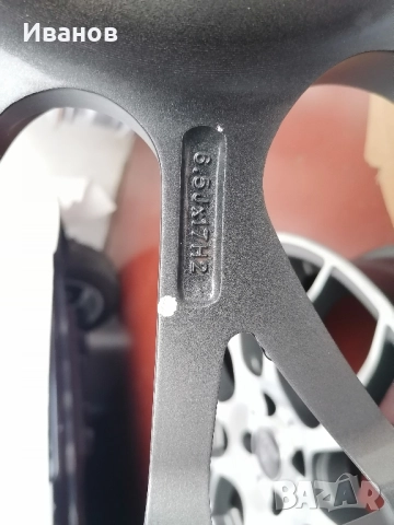 джанти 17" 4х100 спорт пакет , снимка 10 - Гуми и джанти - 52281551