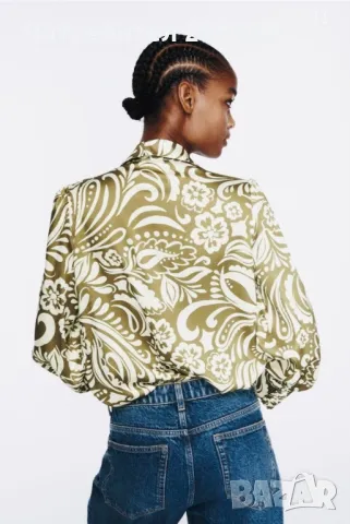 Дамска риза ZARA, снимка 2 - Ризи - 49407142