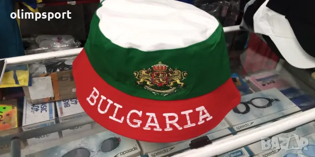 шапка с периферна козирка България нова за възрастен  58см обиколка