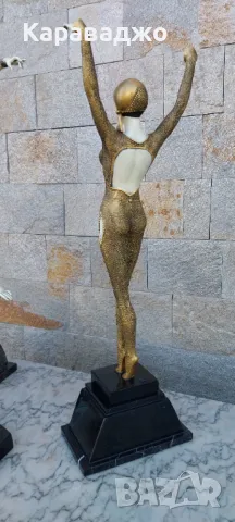 Бронзови Фигури Ар Деко, снимка 8 - Други - 50426418