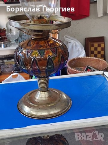 Стара газена лампа Hong Kong, снимка 5 - Антикварни и старинни предмети - 41794189